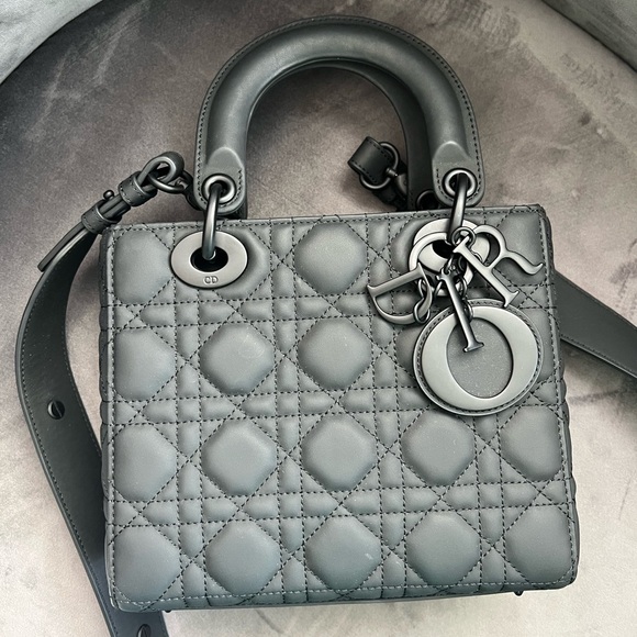 DIOR Matte Black My ABCDior Lady Dior - Picture 4 of 17